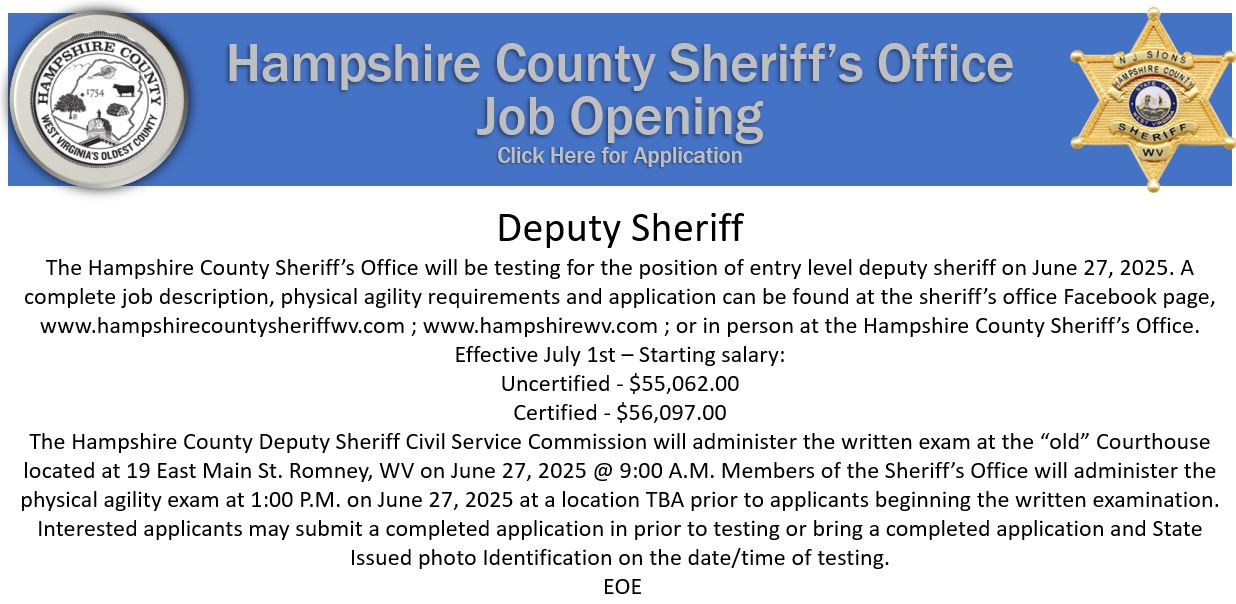 Hampshire County Tax Deputy